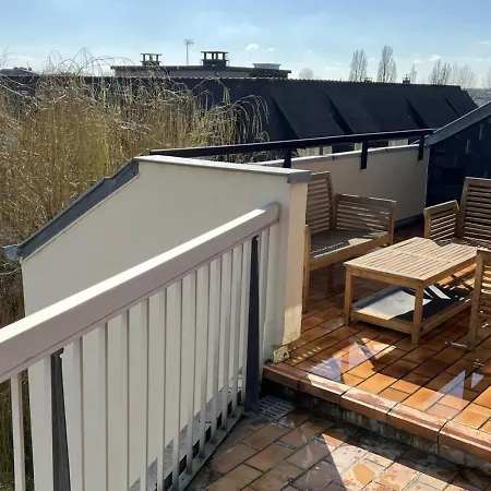 Apartmán Bel Avec Terrasse, 2 Pieces, Proche Centre-ville, 4 Pers., Parking, Wifi, Animaux Acceptes - Fr-1-487-344 *